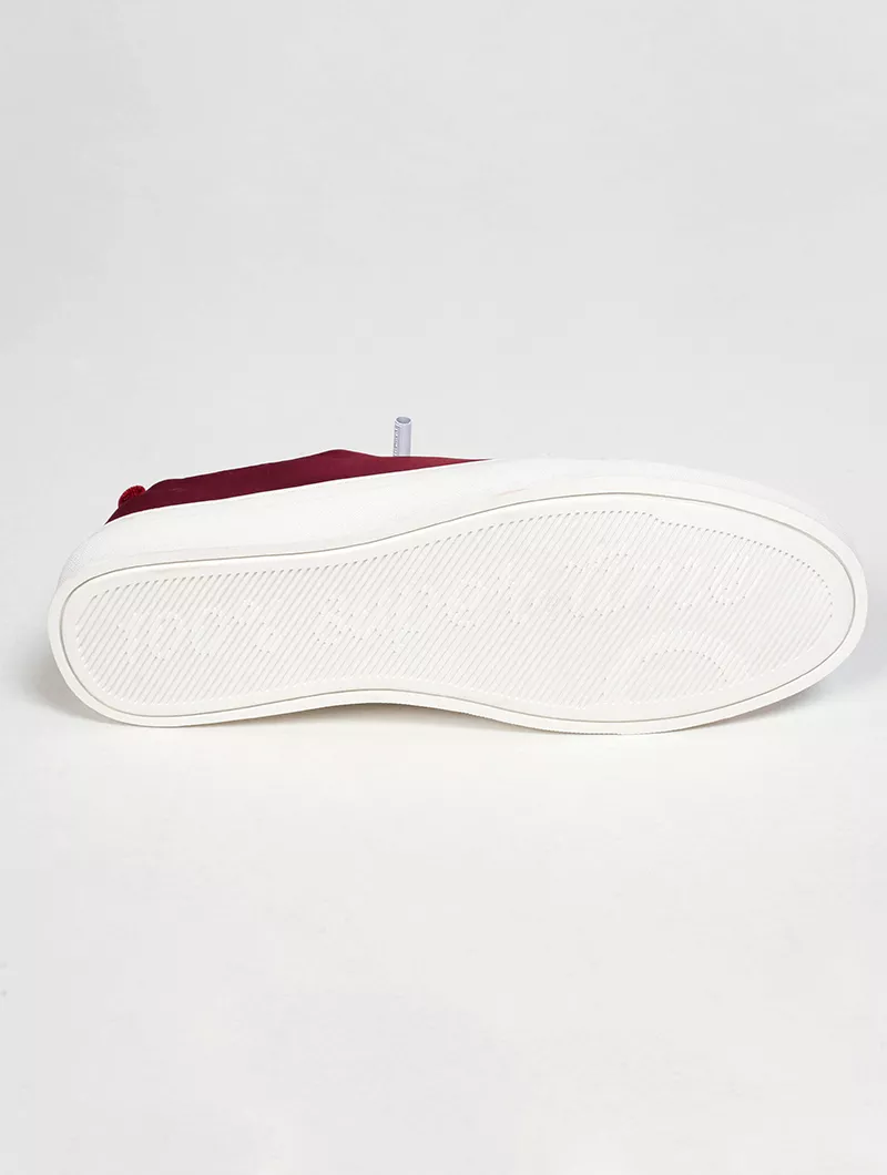 Baskets basses en toile